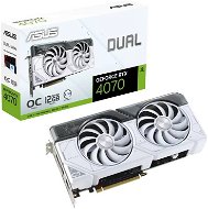ASUS DUAL GeForce RTX 4070 O12G White - Graphics Card