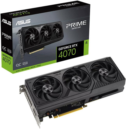ASUS PRIME GeForce RTX 4070 O12G - Grafikkarte - Hauptbild