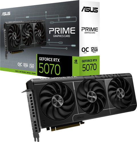 ASUS PRIME GeForce RTX 5070 O12G - Videókártya - Fő fotó