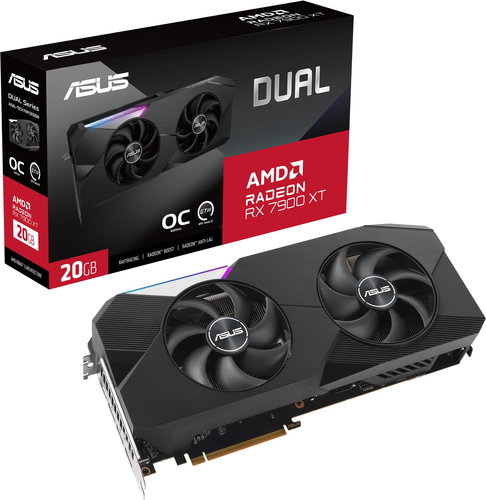 ASUS DUAL Radeon RX 7900 XT O20G - Grafikkarte - Hauptbild