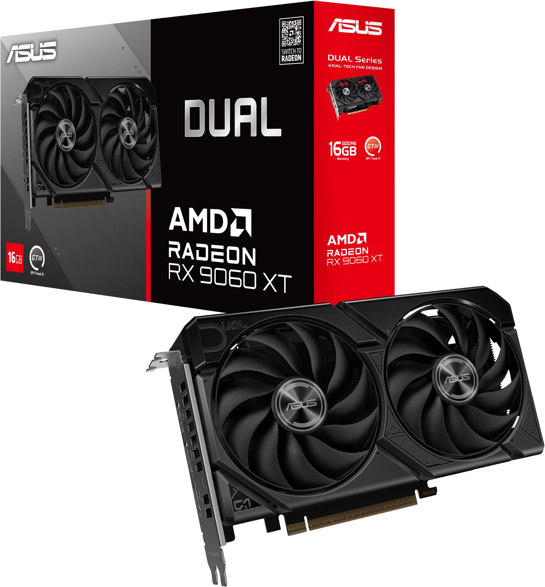 Asus DUAL RX 9060 XT 16G