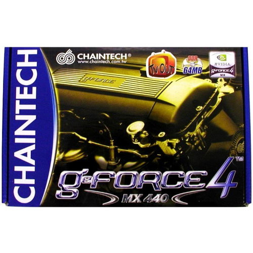 CHAINTECH G448 SE-64, NVIDIA GeForce4 MX-440 SE, 64 MB DDR, -  - Main image