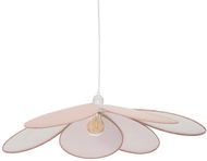 Atmosphera for kids Květinová stropní lampa Okai, růžová, 64 × 18 × 64 cm - Lustr