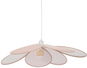 Atmosphera for kids Květinová stropní lampa Okai, růžová, 64 × 18 × 64 cm - Lustr