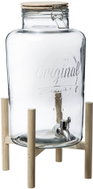 Secret de Gourmet Beverage dispenser with stand 8 l, glass - Drinks Dispenser