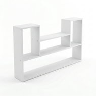 Edaxo Nástěnný regál Talo, 100 × 60 × 16 cm, bílý - Shelf