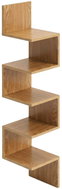 Edaxo Nástěnný regál Vico, 22 × 119 cm, hnědý - Shelf