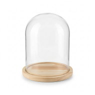 Edaxo Decorative glass lid Aura beige, 30 cm - Decoration