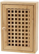 BOXIMO Závěsná skříňka na klíče Kizu, 19 × 27 × 6 cm, bambus - Key Box