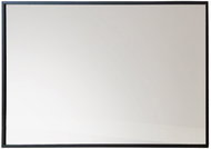 Edaxo Obdélníkové závěsné svítidlo Axion, 60 × 40 cm, černé - Mirror