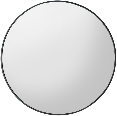 Edaxo Mira round wall mirror, diameter 80 cm black - Mirror - Main image