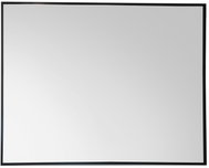 Edaxo Zrcadlo závěsné Skarp, obdélníkové, 60 × 80 cm černé - Mirror