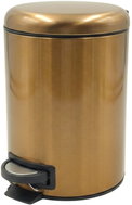 NUXIO Koupelnový měděný koš Steg s pomalým zavíráním, vyjímatelná nádoba, 3 l - Rubbish Bin