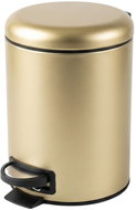 NUXIO Koupelnový zlatý koš Steg s pomalým zavíráním, vyjímatelná nádoba, 3 l - Rubbish Bin