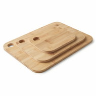 AROMELIO Bambusová prkénka na krájení Tris, sada 3 ks - Cutting Board