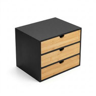 Edaxo Bambusový stolní organizér se zásuvkami Hego, 25 cm - Storage Box