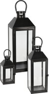 ProGarden Set of Metal Decorative Lanterns, 3 Sizes in a Set - Lantern