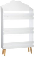 Atmosphera for kids Regál do dětského pokoje, bílý, 58 × 18 × 100 cm - Shelving Unit