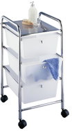 Wenko Koupelnový vozík na kolečkách Messina - Shelving Unit