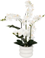 Atmosphera Umělá orchidej Mick v keramickém květináči, 80 cm - Artificial Flower