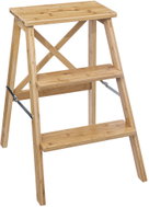 5five Simply Smart Skládací žebřík, nízký, bambus, 63,5 cm - Stepladder