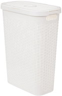 5five Simply Smart Vysoký koš na prádlo, 40 l, bílý - Laundry Basket