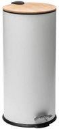 5five Simply Smart Odpadkový koš Natureo, 30 l, kov, bílá - Rubbish Bin