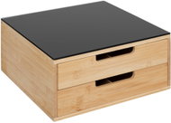 5five Simply Smart Zásobník na kávové kapsle Black Bamboo - Storage Container