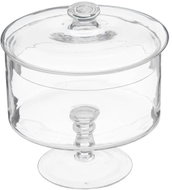 Secret de Gourmet Skleněný pohár na sušenky, sklad sladkého, průměr 19 cm - Tiered Stand