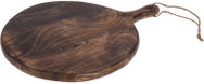 Home Styling Collection Kulaté servírovací prkénko, mangové dřevo, 40 cm - Serving Board
