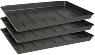 Home Styling Collection Niu Shoe Drip Tray, 3 Plastic Trays, 35 × 27 × 3cm - Shoe Pad