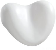 Wenko Relaxing Bath Pillow, White Heart - Bath Pillow