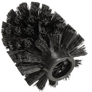 Wenko Spare Toilet Brush – black, 8cm diameter - Toilet Brush