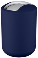 Wenko Brasil Waste Bin, Blue - 2L - Rubbish Bin