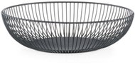 Zeller Metal Fruit Basket, Black, 28 × 8cm - Small Bowl