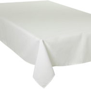 Atmosphera Stain-Resistant Rectangular Tablecloth - White, 300 × 150 cm - Tablecloth