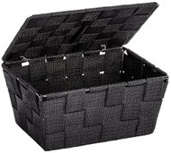Wenko Adria Black Storage Basket - Storage Box