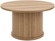 SCAVA Konferenční stolek Scava drážkovaný, průměr 70 × 40 cm - Coffee Table