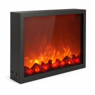 TWILUX Dekorativní LED krb, kovový, 10 × 41 × 35 cm - Decorative Lighting
