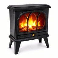 TWILUX Volně stojící dekorativní LED krb, 15 × 31 × 36 cm - Dekorativní osvětlení