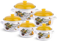 EDENBERG Enamel pot set EB-1874, 10 pieces - Kitchenware Set
