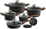 Edenberg sada nádobí mramorová EB - 5651 12dílná - Cookware Set