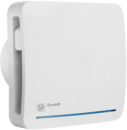 Soler&Palau ECOAIR SLC Ecowatt bathroom, white - Bathroom Exhaust Fan - Main image