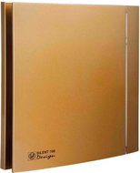Soler&Palau SILENT 100 CZ Design Gold 4C, gold - Bathroom Exhaust Fan