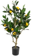 EDENIA Citroník, výška 80 cm, se žlutými plody, v květináči průměr 12,7 cm, do interiéru - Artificial Tree