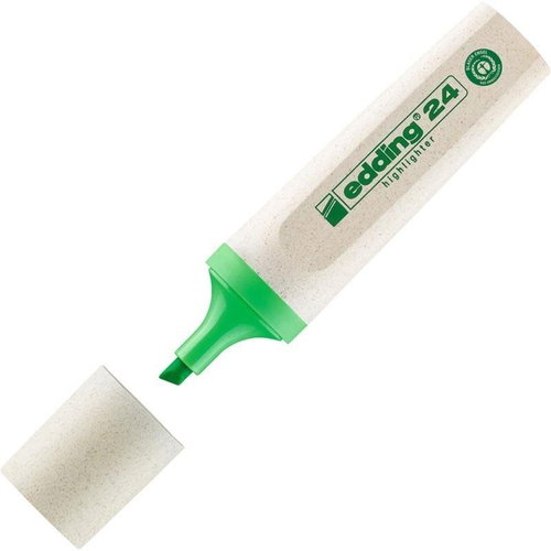 EDDING EcoLine 24 Green - Highlighter - Main image