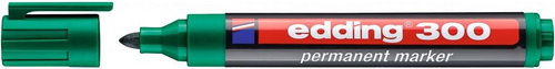 EDDING 300 Permanent Marker, Green - Marker - Main image