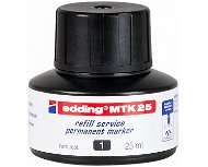 EDDING MTK25 permanent ink, black - Refill Cartridge