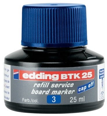 EDDING MTK25 permanent ink, blue - Refill Cartridge - Main image