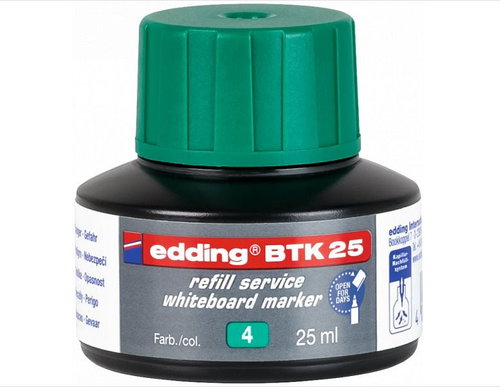 EDDING BTK25 tinta fehér táblához, zöld - Utántöltő patron - Fő fotó